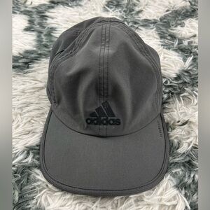 Adidas Adult Unisex Gray Aeroready Hat Adjustable
